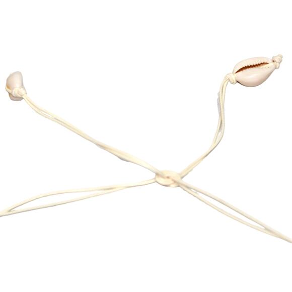 Boho Handmade Natural Conch Shell Necklace NWT - Picture 3 of 5